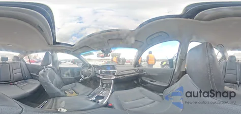 2013 Honda Accord Exl from USA, damaged, VIN 1HGCR3F81DA015691